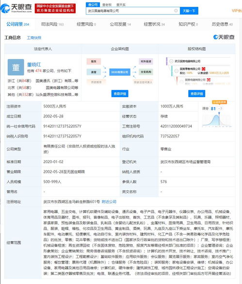 國(guó)美電器全資子公司注冊(cè)資本新增400萬(wàn)，專注計(jì)算機(jī)軟硬件領(lǐng)域